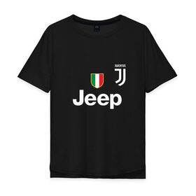 Мужская футболка хлопок Oversize с принтом RONALDO JUVE SPORT в городе Новоалтайск, 100% хлопок | свободный крой, круглый ворот, “спинка” длиннее передней части | cr7 | fc | football | football club | juventus | ronaldo | sport | роналдо | спорт | спортивные | униформа | фирменные цвета | фк | футбол | футбольный клуб | ювентус