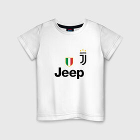 Детская футболка хлопок с принтом RONALDO JUVE SPORT в городе Новоалтайск, 100% хлопок | круглый вырез горловины, полуприлегающий силуэт, длина до линии бедер | cr7 | fc | football | football club | juventus | ronaldo | sport | роналдо | спорт | спортивные | униформа | фирменные цвета | фк | футбол | футбольный клуб | ювентус
