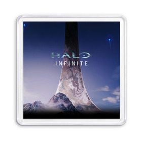 Магнит 55*55 HALO INFINITE: в городе Новоалтайск, Пластик | Размер: 65*65 мм; Размер печати: 55*55 мм | master chief | инфинит | мастер чиф | хало