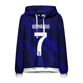 Мужская толстовка 3D с принтом RONALDO JUVE SPORT в городе Новоалтайск, 100% полиэстер | двухслойный капюшон со шнурком для регулировки, мягкие манжеты на рукавах и по низу толстовки, спереди карман-кенгуру с мягким внутренним слоем. | cr7 | fc | клуб | криштиану роналду | роналдо | фк | ювентус