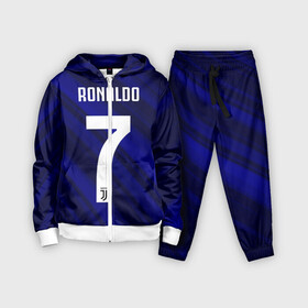 Детский костюм 3D с принтом RONALDO JUVE SPORT в городе Новоалтайск,  |  | Тематика изображения на принте: cr7 | fc | клуб | криштиану роналду | роналдо | фк | ювентус