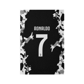 Обложка для паспорта матовая кожа с принтом RONALDO JUVE SPORT в городе Новоалтайск, натуральная матовая кожа | размер 19,3 х 13,7 см; прозрачные пластиковые крепления | Тематика изображения на принте: cr7 | fc | football | ronaldo | sport | криштиану роналду | роналдо | фк | форма | футбольный клуб | ювентус
