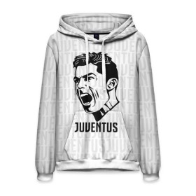 Мужская толстовка 3D с принтом RONALDO JUVE SPORT в городе Новоалтайск, 100% полиэстер | двухслойный капюшон со шнурком для регулировки, мягкие манжеты на рукавах и по низу толстовки, спереди карман-кенгуру с мягким внутренним слоем. | cr7 | fc | клуб | криштиану роналду | роналдо | фк | ювентус