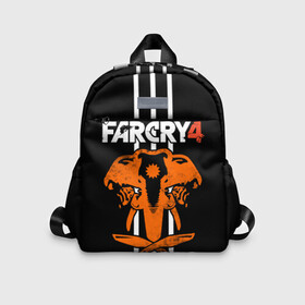 Детский рюкзак 3D с принтом Far Cry 4 в городе Новоалтайск, 100% полиэстер | лямки с регулируемой длиной, сверху петелька, чтобы рюкзак можно было повесить на вешалку. Основное отделение закрывается на молнию, как и внешний карман. Внутри дополнительный карман. По бокам два дополнительных кармашка | action | far cry 4 | армия | гималаи | гирокоптер | мин | мир | открытый | франшиза | ховеркрафт | шутер