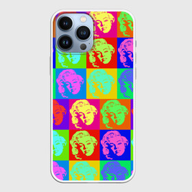 Чехол для iPhone 13 Pro Max с принтом pop art Marilyn Monroe в городе Новоалтайск,  |  | Тематика изображения на принте: marilyn monroe | pop art | мэрилин монро | поп арт