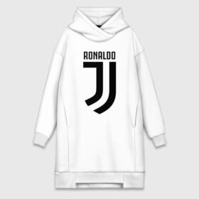 Платье-худи хлопок с принтом RONALDO JUVE SPORT в городе Новоалтайск,  |  | cr7 | fc | клуб | криштиану роналду | роналдо | фк | ювентус