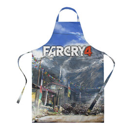 Фартук 3D с принтом Far Cry 4 в городе Новоалтайск, 100% полиэстер | общий размер — 65 х 85 см, ширина нагрудника — 26 см, горловина — 53 см, длина завязок — 54 см, общий обхват в поясе — 173 см. Принт на завязках и на горловине наносится с двух сторон, на основной части фартука — только с внешней стороны | action | far cry 4 | армия | гималаи | гирокоптер | мин | мир | открытый | франшиза | ховеркрафт | шутер