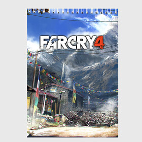 Скетчбук с принтом Far Cry 4 в городе Новоалтайск, 100% бумага
 | 48 листов, плотность листов — 100 г/м2, плотность картонной обложки — 250 г/м2. Листы скреплены сверху удобной пружинной спиралью | action | far cry 4 | армия | гималаи | гирокоптер | мин | мир | открытый | франшиза | ховеркрафт | шутер
