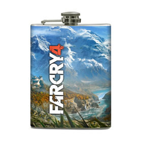 Фляга с принтом Far Cry 4 в городе Новоалтайск, металлический корпус | емкость 0,22 л, размер 125 х 94 мм. Виниловая наклейка запечатывается полностью | action | far cry 4 | армия | гималаи | гирокоптер | мин | мир | открытый | франшиза | ховеркрафт | шутер