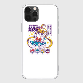 Чехол для iPhone 12 Pro Max с принтом Sailor Meow в городе Новоалтайск, Силикон |  | anime | cat | kawaii | sailor moon | аниме | каваи | кот котик | мультсериал | ностальгия | ретро | сейлор мун