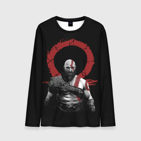Мужской лонгслив 3D с принтом God of War 4 в городе Новоалтайск, 100% полиэстер | длинные рукава, круглый вырез горловины, полуприлегающий силуэт | atreus | god of war | god of war 4 | gow | kratos | ps4 | атрей | бог войны | гов | зы4 | кратос | левиафан | мальчик | мимир | мировой змей | пиратs | руны | эксклюзив