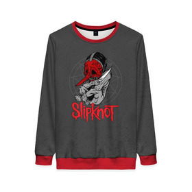 Женский свитшот 3D с принтом Slipknot в городе Новоалтайск, 100% полиэстер с мягким внутренним слоем | круглый вырез горловины, мягкая резинка на манжетах и поясе, свободная посадка по фигуре | slipknot | грув | джей вайнберг | кори тейлор | крис фен | крэйг джонс | метал | мик томсон | музыка | ню | петля | рок | сид уилсон | скользящий узел | слайпкнот | слипкнот | слипнот | удавка