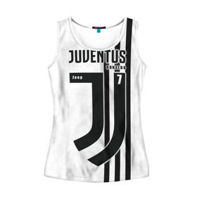 Женская майка 3D с принтом Personal form Ronaldo в городе Новоалтайск, 100% полиэстер | круглая горловина, прямой силуэт, длина до линии бедра | 7 | cristiano | jeep | juventus | ronaldo | италия | криштиану | роналду | футбол | ювентус
