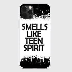 Чехол для iPhone 12 Pro Max с принтом Повеяло юностью в городе Новоалтайск, Силикон |  | краска | нирвана | цитата | черно белое | черное и белое