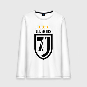 Мужской лонгслив хлопок с принтом RONALDO JUVE SPORT в городе Новоалтайск, 100% хлопок |  | cr7 | fc | клуб | криштиану роналду | роналдо | фк | форма | ювентус