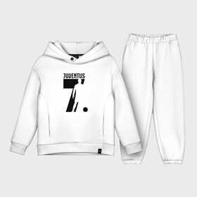 Детский костюм хлопок Oversize с принтом RONALDO JUVE SPORT в городе Новоалтайск,  |  | Тематика изображения на принте: cr7 | fc | клуб | криштиану роналду | роналдо | фк | форма | ювентус