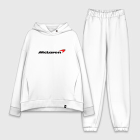 Женский костюм хлопок Oversize с принтом mclaren в городе Новоалтайск,  |  | f 1 | formula 1 | mclaren | ф 1 | формула 1