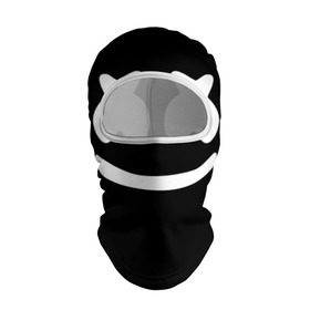 Балаклава 3D с принтом Marshmello black в городе Новоалтайск, 100% полиэстер, ткань с особыми свойствами — Activecool | плотность 150–180 г/м2; хорошо тянется, но при этом сохраняет форму. Закрывает шею, вокруг отверстия для глаз кайма. Единый размер | dj | dj marshmello | marshmello | клуб | клубная музыка | музыка