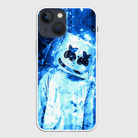 Чехол для iPhone 13 mini с принтом Marshmello в городе Новоалтайск,  |  | christopher | comstock | dj | dotcom | friends | marshmallow | marshmello | usa | диджей | друзья | комсток | крис | маршмэллоу | продюсер | сша