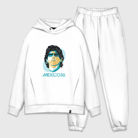 Мужской костюм хлопок OVERSIZE с принтом Марадона в городе Новоалтайск,  |  | argentina | football | maradona | messi | sport | аргентина | гол | игрок | кубок | марадона | месси | спорт | тренер | футбол | чемпион | чемпионат