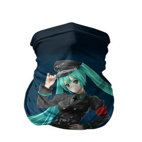 Бандана-труба 3D с принтом Hatsune Miku в городе Новоалтайск, 100% полиэстер, ткань с особыми свойствами — Activecool | плотность 150‒180 г/м2; хорошо тянется, но сохраняет форму | Тематика изображения на принте: hatsune miku | аниме | вокалоид | девушки | манга | мульт | оружие | певица | сёдзё | сериал | хатсуне мику | япония