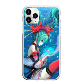 Чехол для iPhone 11 Pro Max матовый с принтом Певице Hatsune Miku в городе Новоалтайск, Силикон |  | hatsune miku | аниме | вокалоид | девушки | манга | мульт | оружие | певица | сёдзё | сериал | хатсуне мику | япония