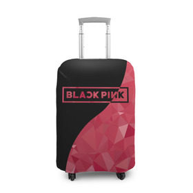 Чехол для чемодана 3D с принтом BLACKPINK в городе Новоалтайск, 86% полиэфир, 14% спандекс | двустороннее нанесение принта, прорези для ручек и колес | black  pink | blackpink | jennie | jisoo | k pop | lalisa | группа | инь янь | к поп | корейская группа | розовый | черный