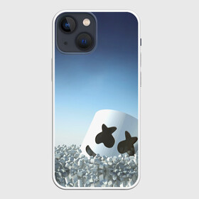 Чехол для iPhone 13 mini с принтом Marshmello в городе Новоалтайск,  |  | christopher | comstock | dj | dotcom | friends | marshmallow | marshmello | usa | диджей | друзья | комсток | крис | маршмэллоу | продюсер | сша