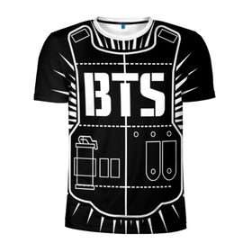 Мужская футболка 3D спортивная с принтом BTS ARMY в городе Новоалтайск, 100% полиэстер с улучшенными характеристиками | приталенный силуэт, круглая горловина, широкие плечи, сужается к линии бедра | bts | j hope | jimin | jin | jungkook | k pop | rap monster | rapmon | suga | v | бтс | группа | корея