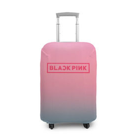 Чехол для чемодана 3D с принтом BlackPink в городе Новоалтайск, 86% полиэфир, 14% спандекс | двустороннее нанесение принта, прорези для ручек и колес | black  pink | blackpink | flowers | jennie | jisoo | k pop | lalisa | sakura | группа | к поп | корейская группа | растения | розовый | сакура | цветы | черный