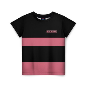 Детская футболка 3D с принтом BlackPink 95 JISOO в городе Новоалтайск, 100% гипоаллергенный полиэфир | прямой крой, круглый вырез горловины, длина до линии бедер, чуть спущенное плечо, ткань немного тянется | 95 jisoo | black  pink | blackpink | jennie | jisoo | k pop | lalisa | группа | к поп | корейская группа | розовый | черный
