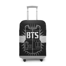 Чехол для чемодана 3D с принтом BTS ARMY 93 SUGA в городе Новоалтайск, 86% полиэфир, 14% спандекс | двустороннее нанесение принта, прорези для ручек и колес | bts | bts army | j hope | jimin | jin | jungkook | k pop | rap monster | rapmon | suga | v | бтс | группа | корея