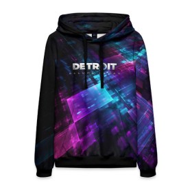 Мужская толстовка 3D с принтом Detroit: Become Human в городе Новоалтайск, 100% полиэстер | двухслойный капюшон со шнурком для регулировки, мягкие манжеты на рукавах и по низу толстовки, спереди карман-кенгуру с мягким внутренним слоем. | connor | cyberlife | detroit become human | deviant | kara | markus | ps4 | rk800 |  detroit: become human | детроит | детроит: стать человеком | игры | кара | коннор | конор | кэра | маркус | пиратs | эксклюзив