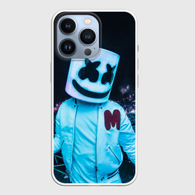 Чехол для iPhone 13 Pro с принтом MARSHMELLO в городе Новоалтайск,  |  | Тематика изображения на принте: dj | marshmello | usa | америка | клубная музыка | маршмелло | музыка | музыкант
