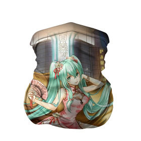 Бандана-труба 3D с принтом Hatsune Miku в городе Новоалтайск, 100% полиэстер, ткань с особыми свойствами — Activecool | плотность 150‒180 г/м2; хорошо тянется, но сохраняет форму | hatsune miku | аниме | вокалоид | девушки | манга | мульт | оружие | певиц | сёдзё | сериал | хатсуне мику | япония