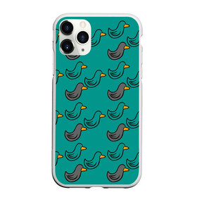 Чехол для iPhone 11 Pro матовый с принтом Утка в городе Новоалтайск, Силикон |  | duck | duckling | утенок | утка