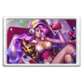Магнит 45*70 с принтом Miss fortune в городе Новоалтайск, Пластик | Размер: 78*52 мм; Размер печати: 70*45 | fortune | game | legends | legue | legueoflegends | lol | miss | головами | за | игра | легенд | лига | лигалегенд | лол | мисс | охотница | фортуна