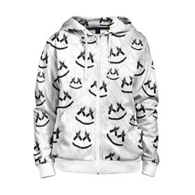 Детская толстовка 3D на молнии с принтом MARSHMELLO PATTERN в городе Новоалтайск, 100% полиэстер |  манжеты и пояс оформлены широкой мягкой резинкой, двухслойный капюшон со шнурком для регулировки, спереди карманы и застежка-молния
 | dj | marshmello | usa | америка | клубная музыка | маршмелло | музыка | музыкант