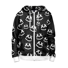 Детская толстовка 3D на молнии с принтом MARSHMELLO PATTERN в городе Новоалтайск, 100% полиэстер |  манжеты и пояс оформлены широкой мягкой резинкой, двухслойный капюшон со шнурком для регулировки, спереди карманы и застежка-молния
 | dj | marshmello | usa | америка | клубная музыка | маршмелло | музыка | музыкант