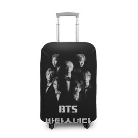 Чехол для чемодана 3D с принтом BTS | БТС | BANGTAN BOYS в городе Новоалтайск, 86% полиэфир, 14% спандекс | двустороннее нанесение принта, прорези для ручек и колес | bts | bts army | j hope | jimin | jin | jungkook | k pop | rap monster | rapmon | suga | v | бтс | группа | корея