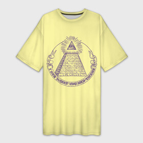 Платье-футболка 3D с принтом Всевидящее око в городе Новоалтайск,  |  | eye | freemasonry | illuminati | secret | see | society | всевидящее | заговор | иллюминаты | ложа | масонская | масонство | общество | око | пирамида | просвещённые | тайное | теория
