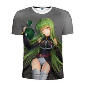 Мужская футболка 3D спортивная с принтом Code Geass в городе Новоалтайск, 100% полиэстер с улучшенными характеристиками | приталенный силуэт, круглая горловина, широкие плечи, сужается к линии бедра | академия эшфорд | код гиас | лелуш ламперуж | магия | мистика | орден | рыцарь | сериал | сила | фентези