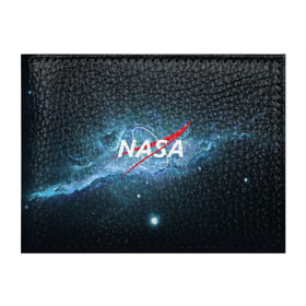 Обложка для студенческого билета с принтом NASA в городе Новоалтайск, натуральная кожа | Размер: 11*8 см; Печать на всей внешней стороне | Тематика изображения на принте: galaxy | nasa | planet | star | астрономия | галактика | звезды | космос | надписи | наса | планета