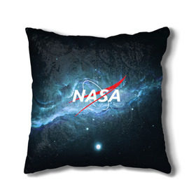 Подушка 3D с принтом NASA в городе Новоалтайск, наволочка – 100% полиэстер, наполнитель – холлофайбер (легкий наполнитель, не вызывает аллергию). | состоит из подушки и наволочки. Наволочка на молнии, легко снимается для стирки | galaxy | nasa | planet | star | астрономия | галактика | звезды | космос | надписи | наса | планета