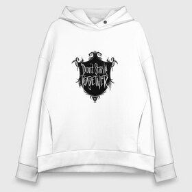Женское худи Oversize хлопок с принтом DON`T STARVE в городе Новоалтайск, френч-терри — 70% хлопок, 30% полиэстер. Мягкий теплый начес внутри —100% хлопок | боковые карманы, эластичные манжеты и нижняя кромка, капюшон на магнитной кнопке | action | adventure | dont starve | gamer | player | twitch | игра