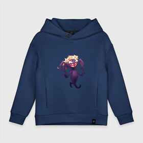 Детское худи Oversize хлопок с принтом Don’t Starve. Webber в городе Новоалтайск, френч-терри — 70% хлопок, 30% полиэстер. Мягкий теплый начес внутри —100% хлопок | боковые карманы, эластичные манжеты и нижняя кромка, капюшон на магнитной кнопке | dont starve | spider | webber | веббер | паук