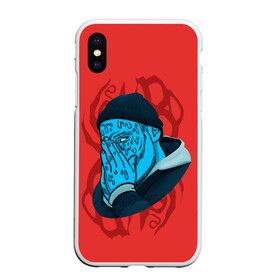 Чехол для iPhone XS Max матовый с принтом Jeembo Grime в городе Новоалтайск, Силикон | Область печати: задняя сторона чехла, без боковых панелей | jeembo | джангирян | джимбо