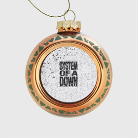 Стеклянный ёлочный шар с принтом System of a Down в городе Новоалтайск, Стекло | Диаметр: 80 мм | soad | soil | system of a down | группа | дав | дарон малакян | джон долмаян | метал | ню | оф | рок | серж танкян | систем | соад | сод | соэд | шаво одаджян | э доун
