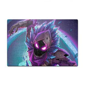 Пазл магнитный 126 элементов с принтом FORTNITE RAVEN | ФОРТНАЙТ ВОРОН в городе Новоалтайск, полимерный материал с магнитным слоем | 126 деталей, размер изделия —  180*270 мм | Тематика изображения на принте: 2019 | cybersport | esport | fortnite | game | logo | игра | киберспорт | логотип | симулятор строительства | строительство | фиолетовый | фирменные цвета | фортнайт