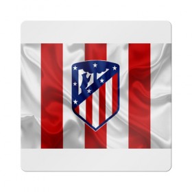 Магнит виниловый Квадрат с принтом ATLETICO MADRID в городе Новоалтайск, полимерный материал с магнитным слоем | размер 9*9 см, закругленные углы | atletico madrid | fc | football | football club | sport | атлетико мадрид | мадрид | спорт | спортивные | униформа | фирменные цвета | фк | футбол | футбольный клуб